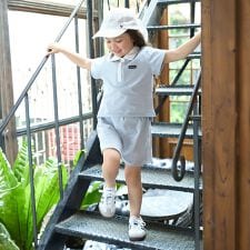 【リンク/接触冷感】ポロセットアップ