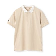 【WEB限定】【接触冷感】ポロ衿配色Tシャツ(ジュニア)