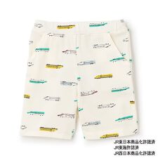 【新幹線】総柄カットハーフパンツ