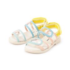 プティマイン(petit main)の配色クリアサンダル