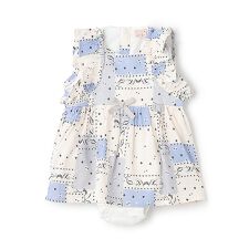 【リンク】花柄シャーリングワンピース(ベビーサイズ)