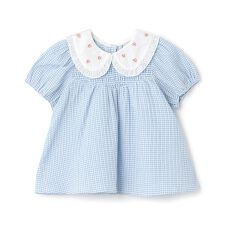 【WEB限定】衿ハート刺しゅうチュニック