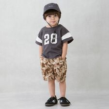 総柄ハーフパンツ