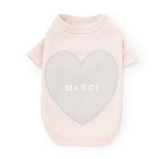 【リンク】【DOG】（防汚加工）背中ハートT