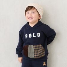 【POLO BCS】パッチワークパーカー