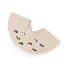 プティマイン(petit main)の【POLO BCS】モチーフ刺繍スタイ