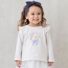 プティマイン(petit main)の【プティプラ】GIRLS長袖T