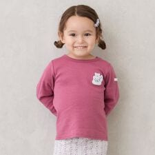 プティマイン(petit main)の【プティプラ】GIRLS長袖T