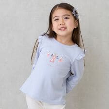 プティマイン(petit main)の【プティプラ】GIRLS長袖T