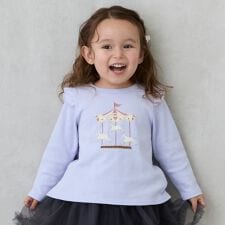 プティマイン(petit main)の【プティプラ】GIRLS長袖T