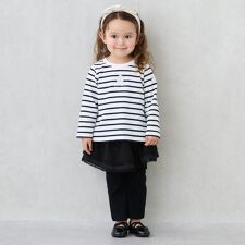 スカートつきフレアパンツ