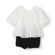 プティマイン(petit main)のハートチュニックセットアップ