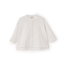 【セミフォーマル】ノーカラーシャツ