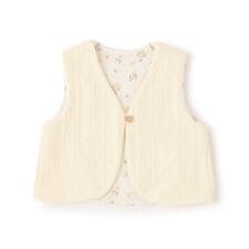 プティマイン(petit main)のリバーシブルベスト