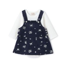 プティマイン(petit main)の【リンク】花柄ジャンスカセットアップ