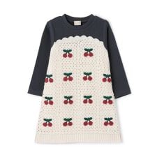 プティマイン(petit main)の【リンク】クロシェドッキングワンピース