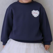 プティマイン(petit main)の【プティプラ】GIRLSトレーナー