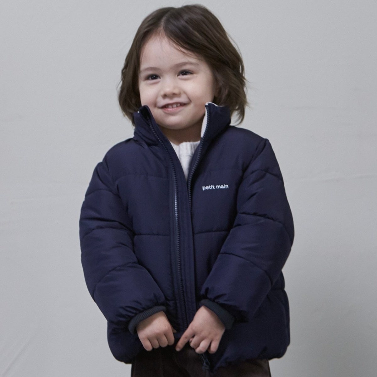 Emiliyan・撥水加工】袖リブ・ストレッチワッフルダウンコート