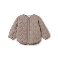 プティマイン(petit main)の【リンク】ハートキルティングジャケット(キッズサイズ)