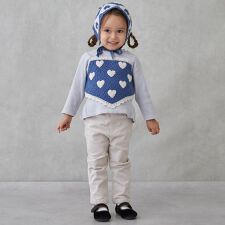 プティマイン(petit main)のコーデュロイストレートパンツ