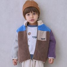 プティマイン(petit main)のボアジャケット