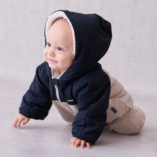 プティマイン(petit main)の配色切替ジャンプスーツ