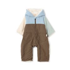 プティマイン(petit main)の配色切替ジャンプスーツ