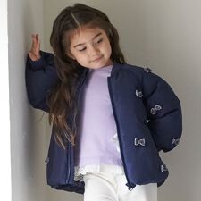 プティマイン(petit main)の【リンク】ちびリボン中綿ジャケット