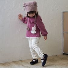 プティマイン(petit main)の【フワもちっと】あったかレギンス