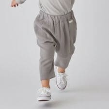 【防汚加工】楊柳クロップドパンツ