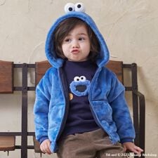 【SESAME STREET】もこもこパーカー