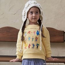 【SESAME STREET】キャラいっぱいトレーナー