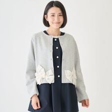【親子リンク】リボンカーディガン