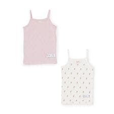 【弱酸性】女児キャミ肌着2P