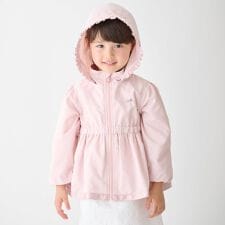 【撥水加工】ペプラムウィンブレ