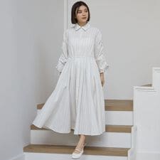 【親子リンク】アソート柄シャツワンピース