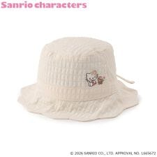 【サンリオキャラクターズ】スカラップリボンハット