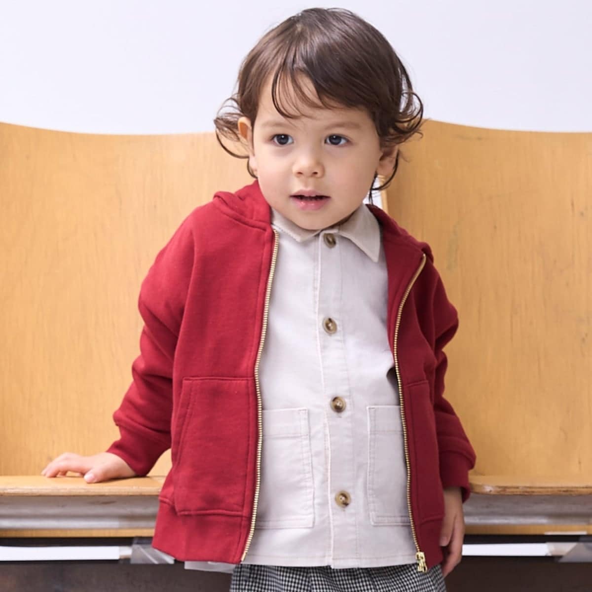 キッズ(女の子) パーカー (赤色・レッド系) の一覧 | マルイウェブチャネル