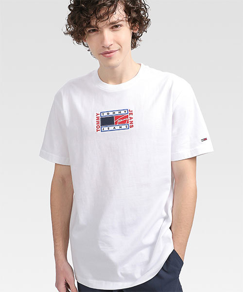 Timeless TOMMY ロゴTシャツ | トミー ジーンズ(TOMMY JEANS) | DM10621 | ファッション通販  マルイウェブチャネル