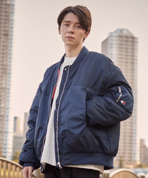 SEAL限定商品】 Tommy Jeans ボンバージャケット ブルゾン MA-1