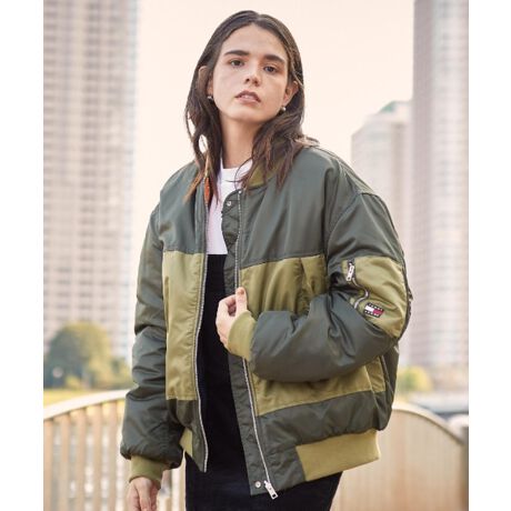 リバーシブルボンバージャケット | トミー ジーンズ(TOMMY JEANS 