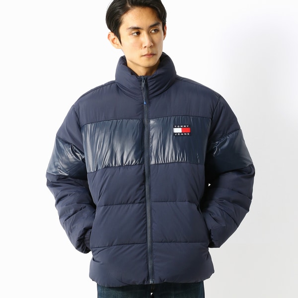 トーナルカラーブロックパッファジャケット | トミー ジーンズ(TOMMY JEANS) | マルイウェブチャネル