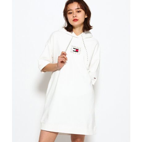 ショートスリーブパーカーワンピース トミー ジーンズ Tommy Jeans Dw ファッション通販 マルイウェブチャネル