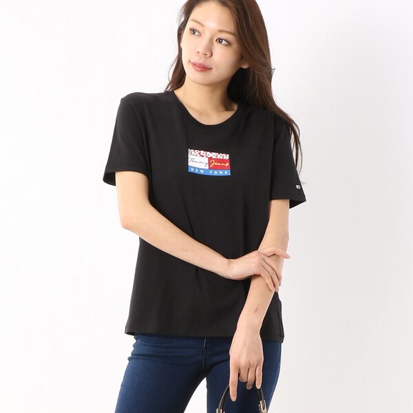 フローラルフラッグロゴTシャツ | トミー ジーンズ(TOMMY JEANS