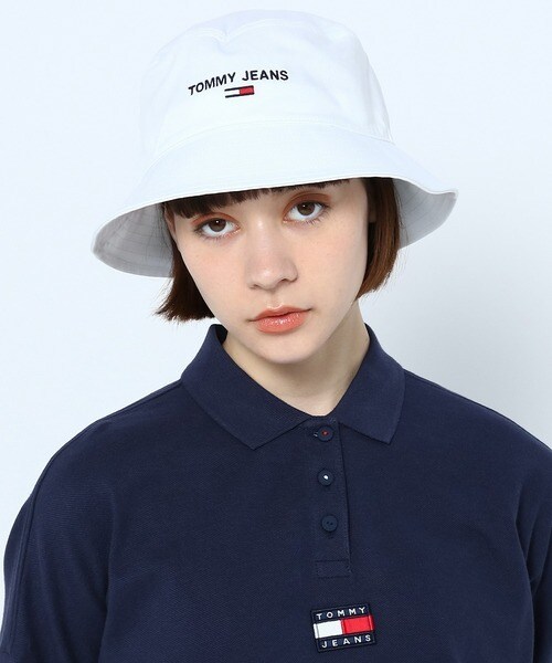 エンブロイダリーロゴバケットハット | トミー ジーンズ(TOMMY
