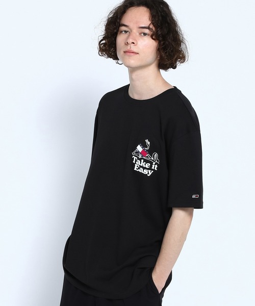 リラックスフラッグロゴTシャツ | トミー ジーンズ(TOMMY JEANS