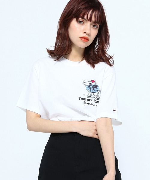 ワールドワイドロゴTシャツ | トミー ジーンズ(TOMMY JEANS) | DW12846