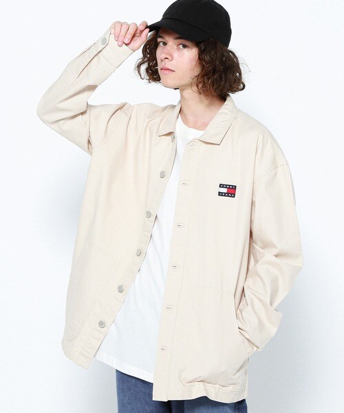 tommy jeans button up