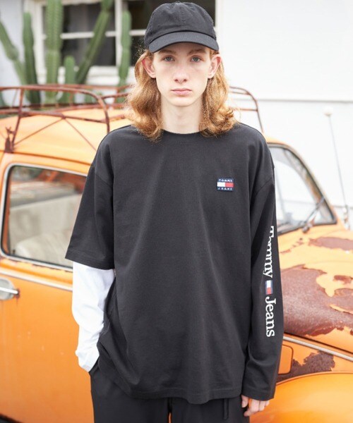 ライナーロゴロングスリーブスケートTシャツ | トミー ジーンズ(TOMMY