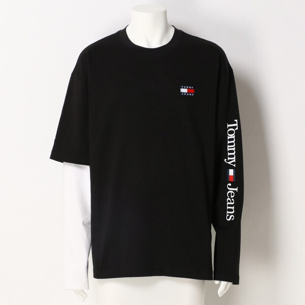 ライナーロ ライナーロゴロングスリーブスケートTシャツ／トミー ジーンズ（TOMMY JEANS）：丸井（マルイ）店 アシンメト -  undec.edu.ar